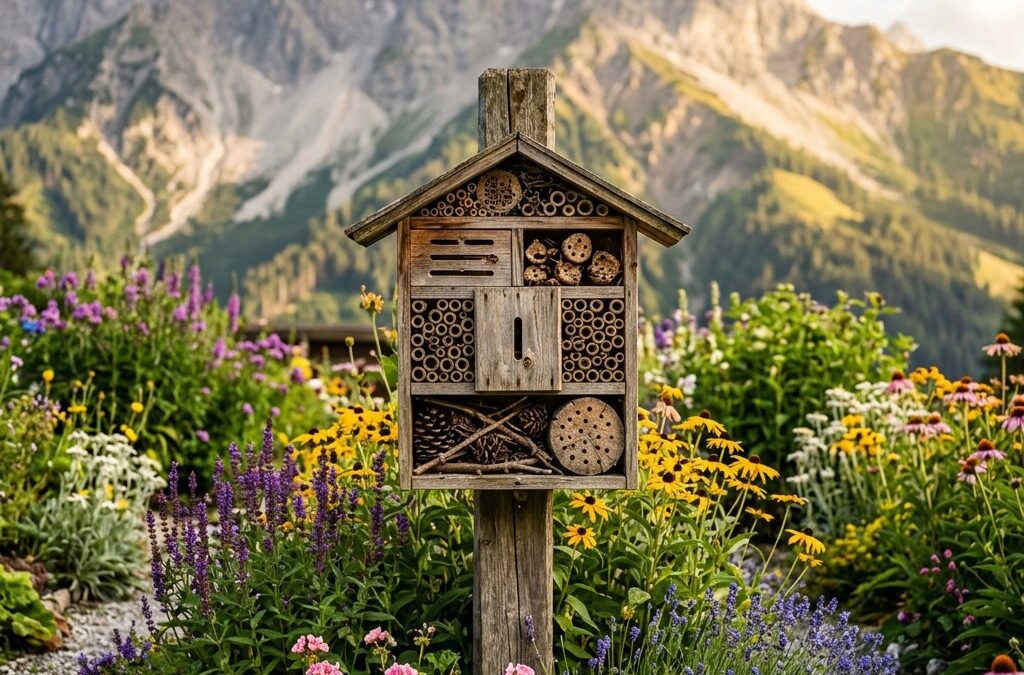 Insektenhotel bauen: Wie Wildbienen und Nützlinge im Naturgarten wirklich einziehen